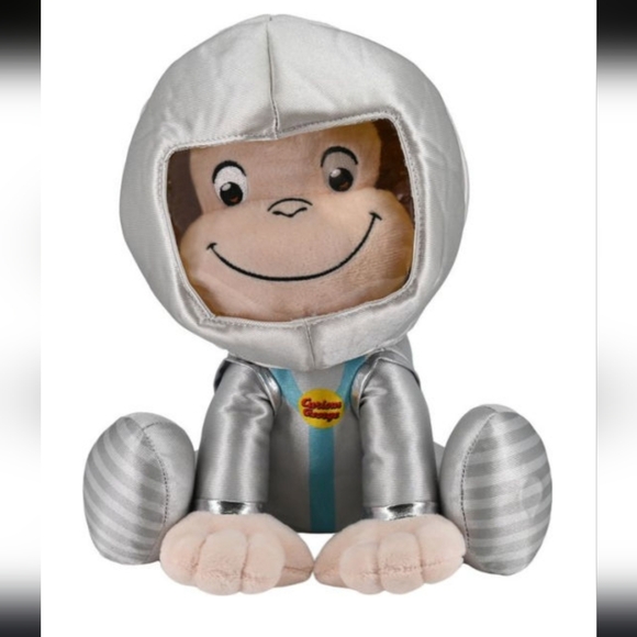 Curious George Animated Astronaut Plush